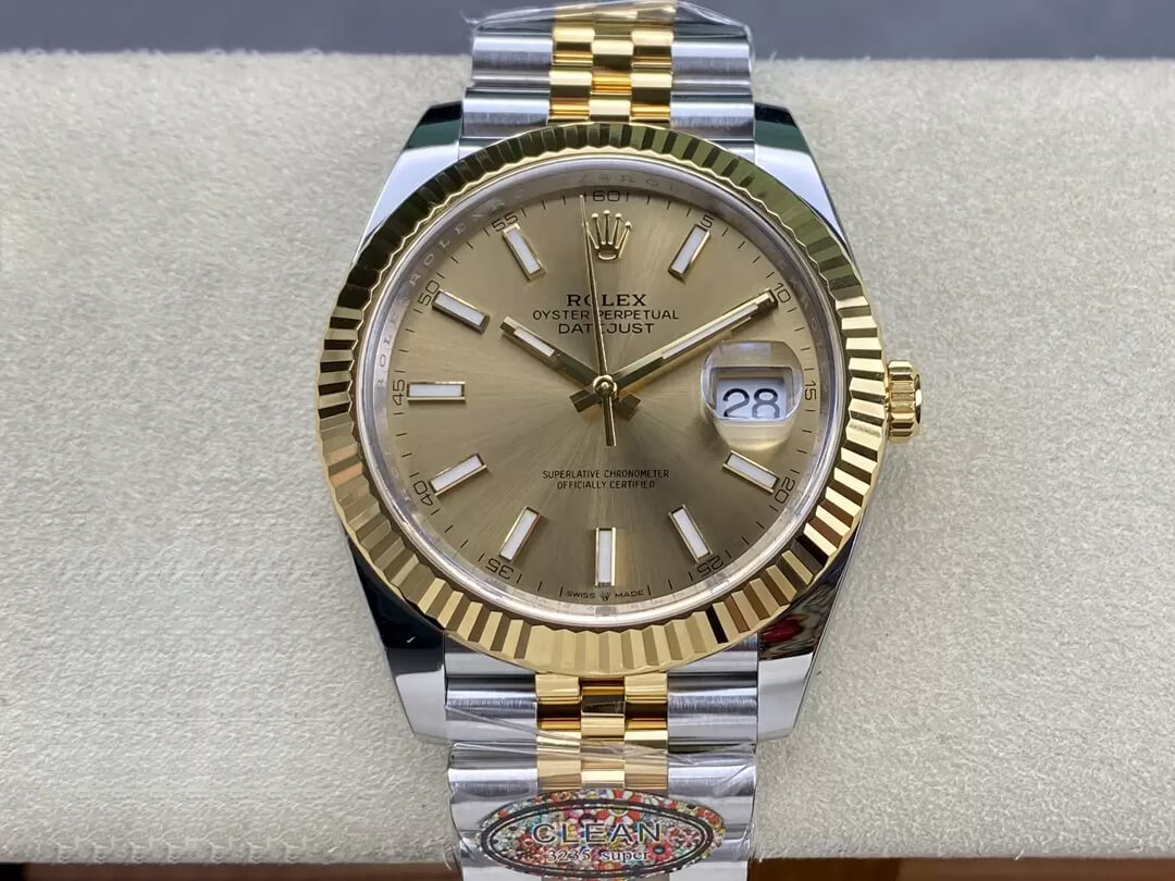 Rolex Datejust 41MM M126333-0010 Clean Factory Yellow Gold Replica Watch Rolex Datejust 41MM M126333-0010 Clean Factory Yellow Gold Replica Watch