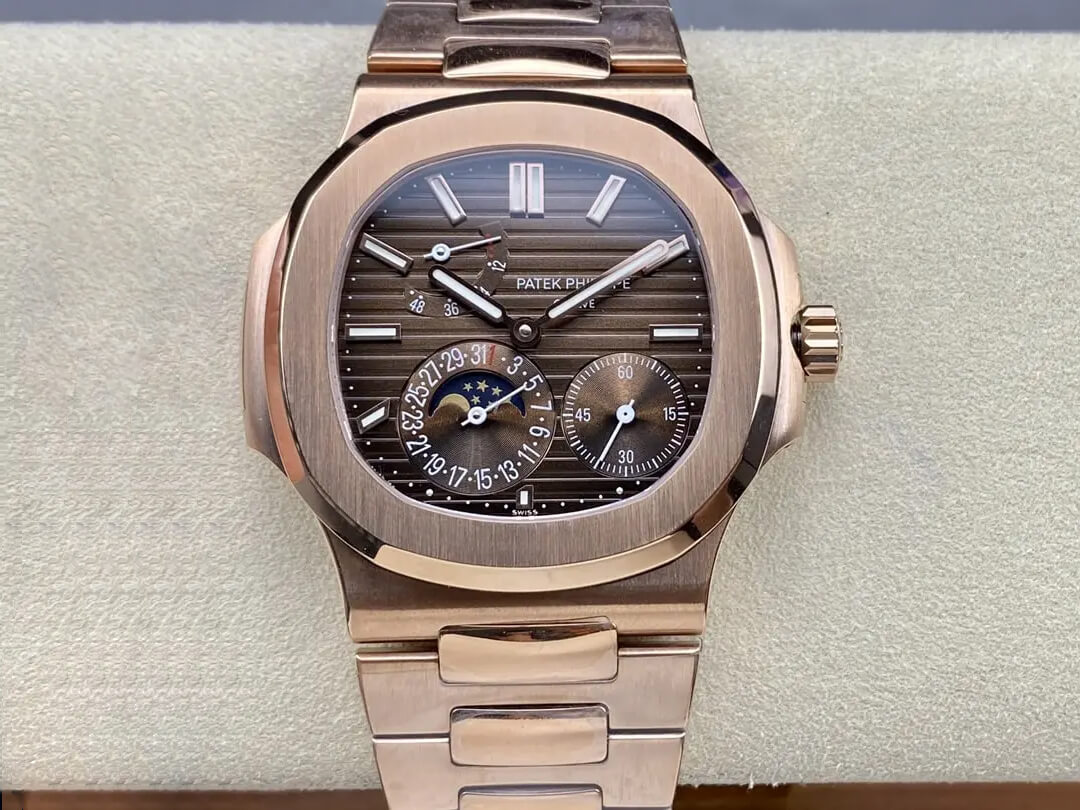Patek Philippe Nautilus 5712/1R-001 GR Factory Brown Dial Replica Watch Patek Philippe Nautilus 5712/1R-001 GR Factory Brown Dial Replica Watch