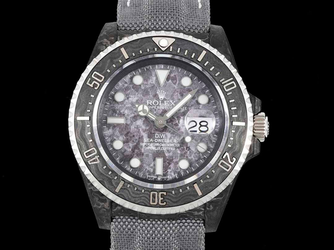 Rolex Sea-Dweller Diw Factory Carbon Fiber Bezel Replica Watch Rolex Sea-Dweller Diw Factory Carbon Fiber Bezel Replica Watch