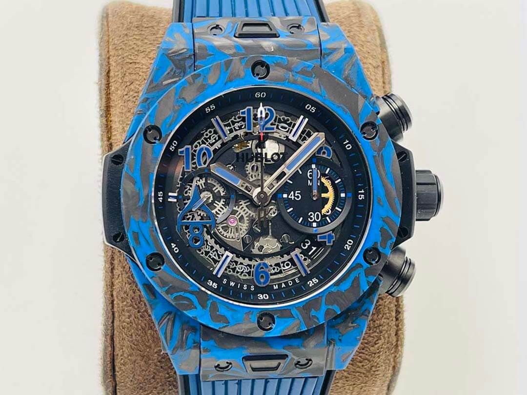 Hublot BIG BANG HB Factory Carbon Fiber Blue Case Replica Watch Hublot BIG BANG HB Factory Carbon Fiber Blue Case Replica Watch