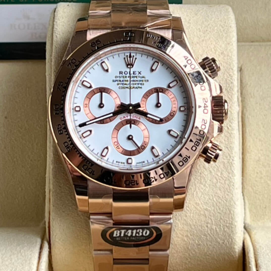 Rolex Daytona M116505-0010 BT Factory White Dial Replica Watch Rolex Daytona M116505-0010 BT Factory White Dial Replica Watch