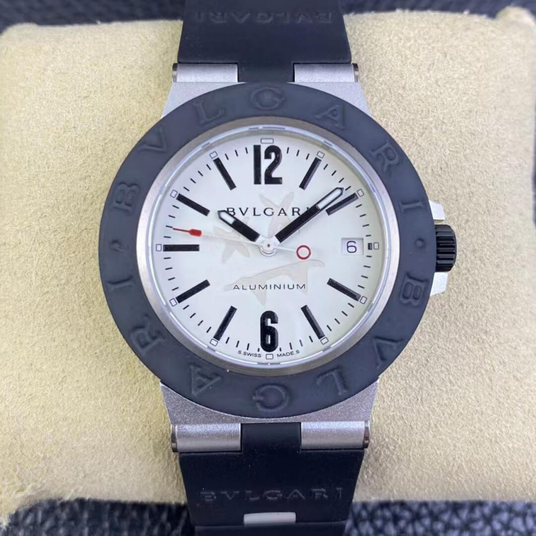 Bvlgari Aluminium Steve Aoki 103539 BV Factory White Dial Replica Watch Bvlgari Aluminium Steve Aoki 103539 BV Factory White Dial Replica Watch