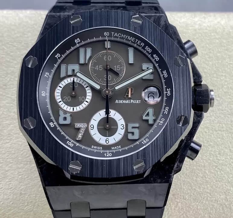 Audemars Piguet Royal Oak Offshore 26205AU.OO.D002CR.01 APF Factory Black Dial Replica Watch Audemars Piguet Royal Oak Offshore 26205AU.OO.D002CR.01 APF Factory Black Dial Replica Watch