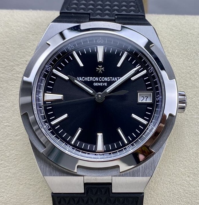 Vacheron Constantin Overseas 4500V PPF Factory black Rubber Strap Replica Watc Vacheron Constantin Overseas 4500V PPF Factory black Rubber Strap Replica Watc