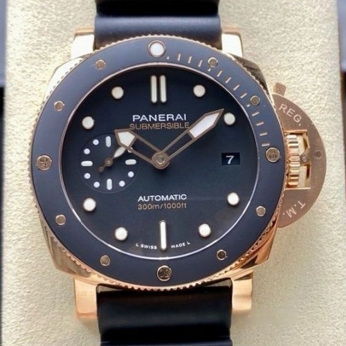 Panerai Submariner PAM02164 VS Factory Black Dial Replica Watch - Best Quality Replica Watches UK Swiss Watch Brands 1:1 Replica Fake Watch