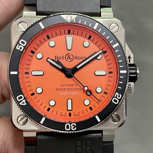 Bell & Ross Instruments BR0392-D-O-ST-SRB BR Factory Rubber Strap Replica Watch - Best Quality Replica Watches UK Swiss Watch Brands 1:1 Replica Fake Watch Bell & Ross Instruments BR0392-D-O-ST-SRB BR Factory Rubber Strap Replica Watch - Best Quality Replica Watches UK Swiss Watch Brands 1:1 Replica Fake Watch