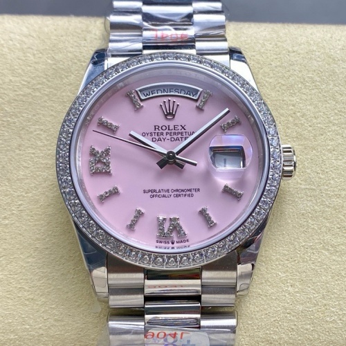 Rolex Day-Date model M128399TBR-0009 8+ Factory Diamond Bezel Replica Watch - Best Quality Replica Watches UK Swiss Watch Brands 1:1 Replica Fake Watch Rolex Day-Date model M128399TBR-0009 8+ Factory Diamond Bezel Replica Watch - Best Quality Replica Watches UK Swiss Watch Brands 1:1 Replica Fake Watch