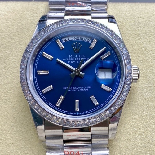 Rolex Day-Date model M128399TBR-0027 8+ Factory stainless steel case Replica Watch - Best Quality Replica Watches UK Swiss Watch Brands 1:1 Replica Fake Watch Rolex Day-Date model M128399TBR-0027 8+ Factory stainless steel case Replica Watch - Best Quality Replica Watches UK Swiss Watch Brands 1:1 Replica Fake Watch