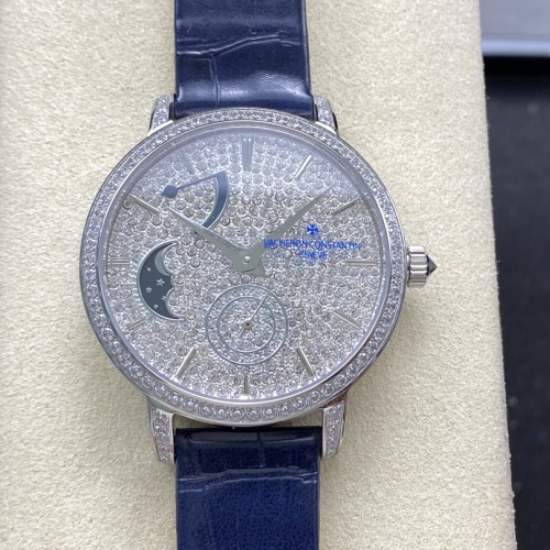 Vacheron Constantin Traditionnelle 7006T-000G-B913 TW factory diamond case Replica Watch - Best Quality Replica Watches UK Swiss Watch Brands 1:1 Replica Fake Watch