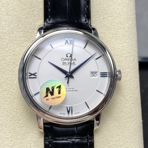 Omega De Ville 424.53.40.20.04.001 N1 factory stainless steel case Replica Watch - Best Quality Replica Watches UK Swiss Watch Brands 1:1 Replica Fake Watch
