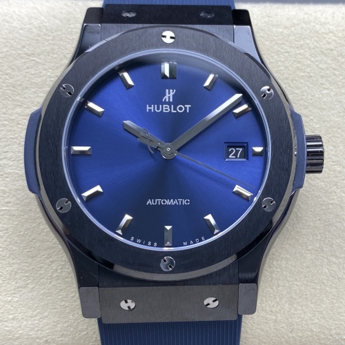 Hublot Classic Fusion 542.CM.7170.RX JJZ Factory Rubber Strap Replica Watch - Best Quality Replica Watches UK Swiss Watch Brands 1:1 Replica Fake Watch
