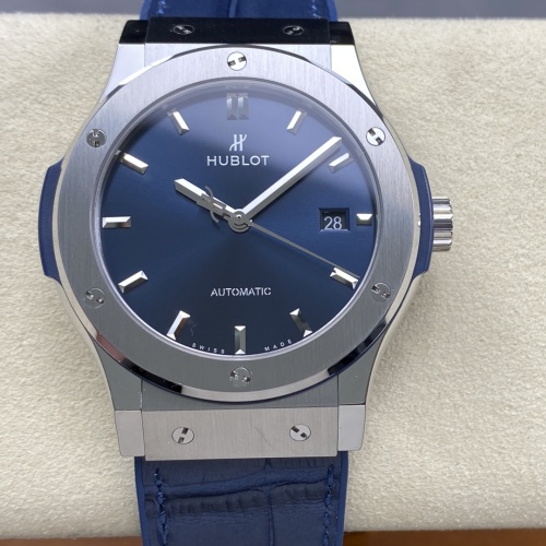 Hublot Classic Fusion 565.NX.7170.RX JJZ Factory Blue Dial Replica Watch - Best Quality Replica Watches UK Swiss Watch Brands 1:1 Replica Fake Watch