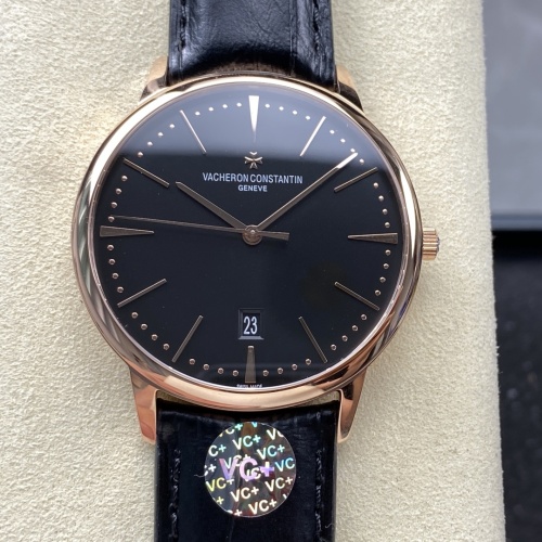 Vacheron Constantin Patrimony 85180-000R-9232 VC+ Factory Alligator Leather Strap Replica Watch - Best Quality Replica Watches UK Swiss Watch Brands 1:1 Replica Fake Watch