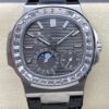 Patek Philippe Nautilus 5712 PPF Factory Diamond Bezel Replica Watch - Best Quality Replica Watches UK Swiss Watch Brands 1:1 Replica Fake Watch