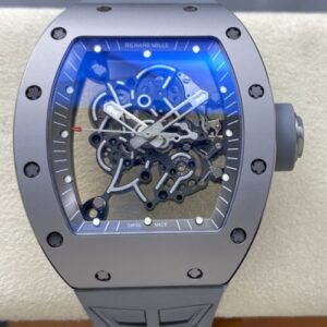 Richard Miller Men's RM 055 ZF Factory Hollow Dial Replica Watch - Best Quality Replica Watches UK Swiss Watch Brands 1:1 Replica Fake Watch