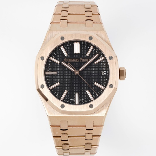 AP Royal Oak 15510OR.OO.1320OR.04 APS Factory Black Dial Replica Watch - Best Quality Replica Watches UK Swiss Watch Brands 1:1 Replica Fake Watch