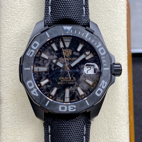 TAG Heuer Aquaracer WBD218A.FC6445 TAR Factory Black Dial Replica Watch - Best Quality Replica Watches UK Swiss Watch Brands 1:1 Replica Fake Watch