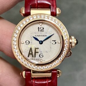 Cartier Pasha WJPA0018 AF Factory White Dial Replica Watch - Best Quality Replica Watches UK Swiss Watch Brands 1:1 Replica Fake Watch