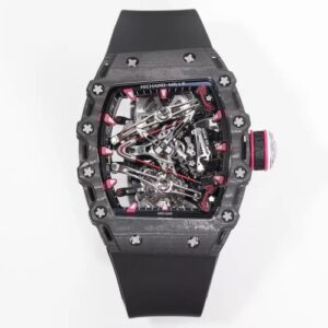 Richard Miller Men's RM38-02 RM Factory Carbon Fiber Case Replica Watch - Best Quality Replica Watches UK Swiss Watch Brands 1:1 Replica Fake Watch