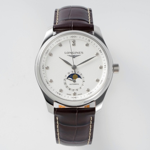 Longines Master Collection L2.919.4.77.3 APS Factory Alligator Leather Strap Replica Watch - Best Quality Replica Watches UK Swiss Watch Brands 1:1 Replica Fake Watch