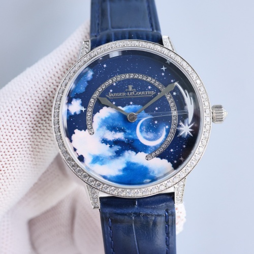 Jaeger-LeCoultre Rendez-Vous Q36434C1 CC Factory Alligator Leather Strap Replica Watch - Best Quality Replica Watches UK Swiss Watch Brands 1:1 Replica Fake Watch