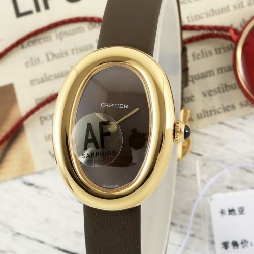 Cartier tub WGBA0031 AF factory brown dial Replica Watch - Best Quality Replica Watches UK Swiss Watch Brands 1:1 Replica Fake Watch