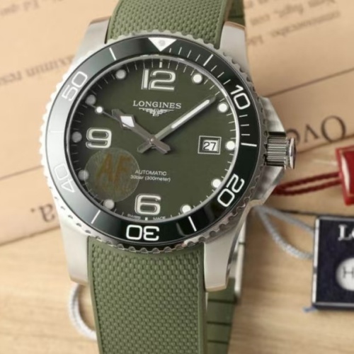 Longines Concas L3.781.4.06.9 AF factory screw-in crown Replica Watch - Best Quality Replica Watches UK Swiss Watch Brands 1:1 Replica Fake Watch