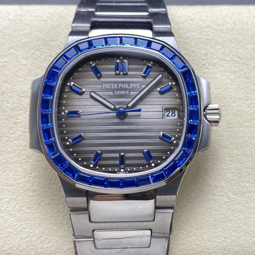 Patek Philippe Nautilus 5711 GR Factory Stainless Steel Strap Replica Watch - Best Quality Replica Watches UK Swiss Watch Brands 1:1 Replica Fake Watch