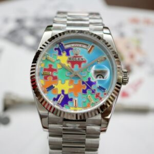 Rolex Day-Date M128239-0056 QH Factory Replica Watch - Best Quality Replica Watches UK Swiss Watch Brands 1:1 Replica Fake Watch