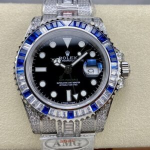 Rolex GMT-Master 116759 SAru-78210 AMG factory luminous hour markers Replica Watch - Best Quality Replica Watches UK Swiss Watch Brands 1:1 Replica Fake Watch