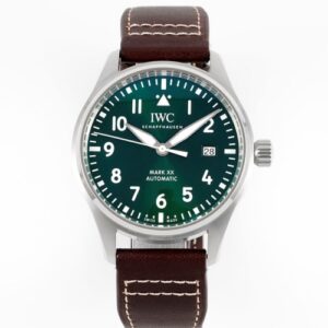 IWC Pilot IW328205 ZF Factory Green Dial Replica Watch - Best Quality Replica Watches UK Swiss Watch Brands 1:1 Replica Fake Watch