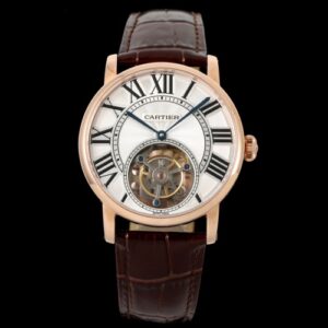 Cartier ROTONDE DE W1556215 RMS Factory Tourbillon Replica Watch - Best Quality Replica Watches UK Swiss Watch Brands 1:1 Replica Fake Watch
