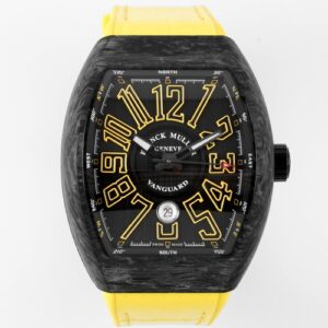 Franck Muller Vanguard ABF Factory Black Crown Replica Watch - Best Quality Replica Watches UK Swiss Watch Brands 1:1 Replica Fake Watch