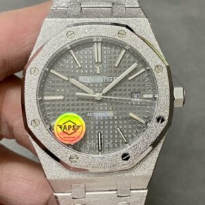Audemars Piguet Royal Oak 15410 APS Factory Grey Dial Replica Watch - Best Quality Replica Watches UK Swiss Watch Brands 1:1 Replica Fake Watch