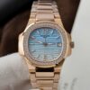 Patek Philippe Nautilus 7010R GR Factory Date Display Replica Watch - Best Quality Replica Watches UK Swiss Watch Brands 1:1 Replica Fake Watch