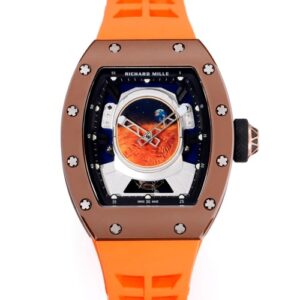 Richard Miller Men's RM 52-05 YS Factory Replica Watch - Best Quality Replica Watches UK Swiss Watch Brands 1:1 Replica Fake Watch
