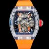 Richard Miller RM27-02 RM Factory Tourbillon Orange Strap Replica Watch - Best Quality Replica Watches UK Swiss Watch Brands 1:1 Replica Fake Watch