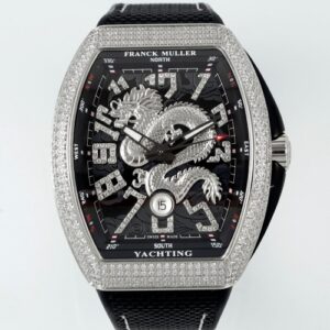 Franck Muller Vanguard ABF Factory Diamond-Set Case Replica Watch - Best Quality Replica Watches UK Swiss Watch Brands 1:1 Replica Fake Watch