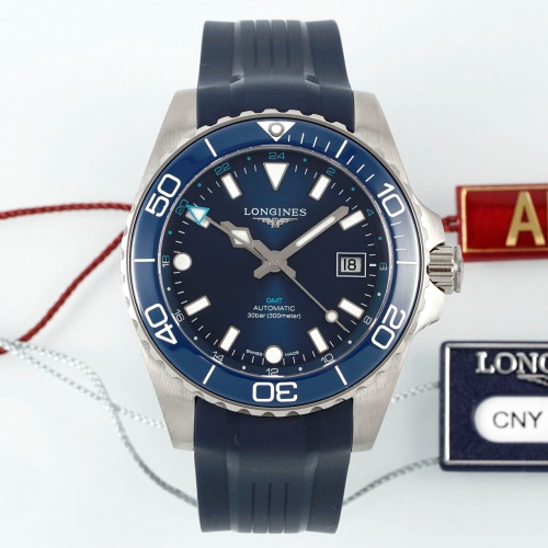 Longines Concas L3.790.4.96.9 AF Factory Dual Time Zone Replica Watch - Best Quality Replica Watches UK Swiss Watch Brands 1:1 Replica Fake Watch