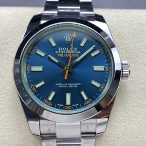 Rolex Milgauss M116400GV-0002 VS Factory Blue Dial Replica Watch - Best Quality Replica Watches UK Swiss Watch Brands 1:1 Replica Fake Watch