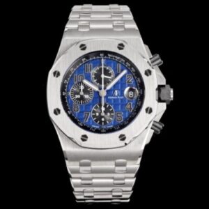 Audemars Piguet Royal Oak Offshore 26470PT.OO.1000PT.02 TK Factory Blue Dial Replica Watch - Best Quality Replica Watches UK Swiss Watch Brands 1:1 Replica Fake Watch