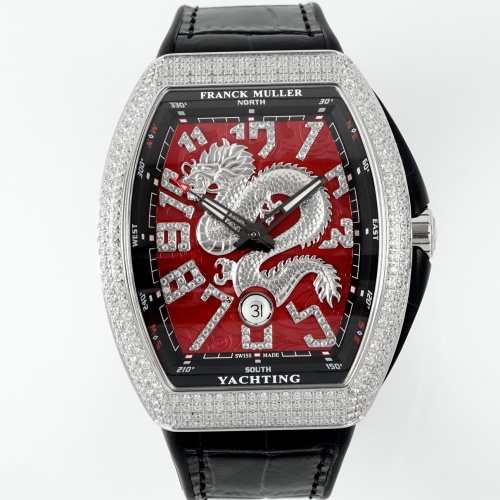 Franck Muller Vanguard ABF Factory Diamond-Set Hour Markers Replica Watch - Best Quality Replica Watches UK Swiss Watch Brands 1:1 Replica Fake Watch