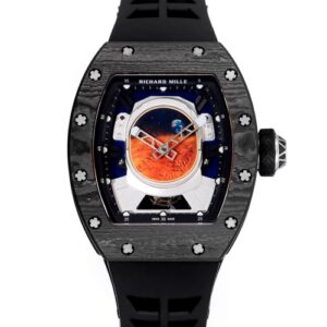 Richard Miller Men's RM 52-05 YS Factory Rubber Strap Replica Watch - Best Quality Replica Watches UK Swiss Watch Brands 1:1 Replica Fake Watch