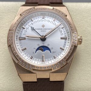 Vacheron Constantin Overseas 4000V-B921 GR Factory Rubber Strap Replica Watch - Best Quality Replica Watches UK Swiss Watch Brands 1:1 Replica Fake Watch