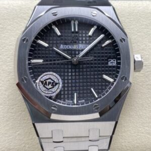 Audemars Piguet Royal Oak 15500ST.OO.1220ST.03 APS Factory black dial Replica Watch - Best Quality Replica Watches UK Swiss Watch Brands 1:1 Replica Fake Watch