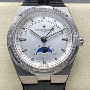 Vacheron Constantin Overseas 4000V-B912 GR Factory Leather Strap Replica Watch - Best Quality Replica Watches UK Swiss Watch Brands 1:1 Replica Fake Watch