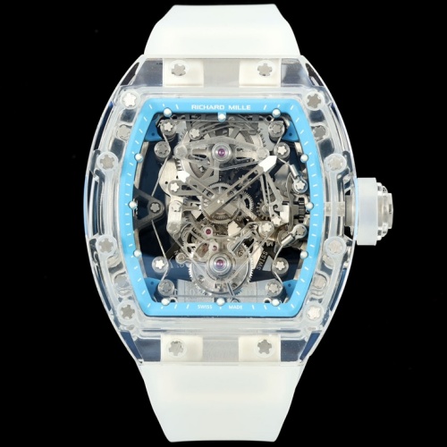 Richard Miller RM56-02 RM Factory Tourbillon Blue Bezel Replica Watch - Best Quality Replica Watches UK Swiss Watch Brands 1:1 Replica Fake Watch