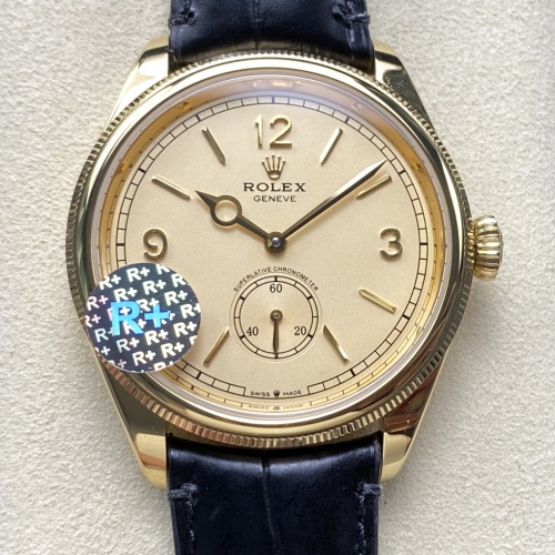Rolex Perpetual 1908 m52508-0004 R+ factory leather strap Replica Watch - Best Quality Replica Watches UK Swiss Watch Brands 1:1 Replica Fake Watch