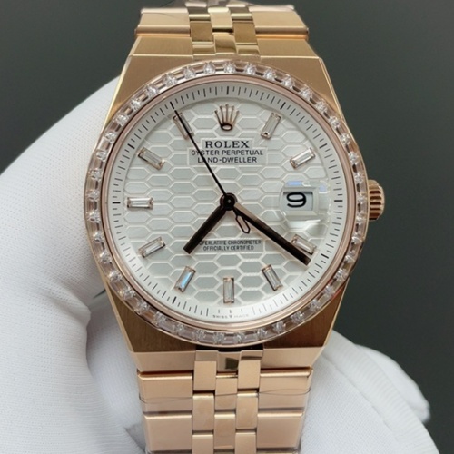 Rolex Land Dweller 127385TBR-0003 ES Factory Replica Watch - Best Quality Replica Watches UK Swiss Watch Brands 1:1 Replica Fake Watch