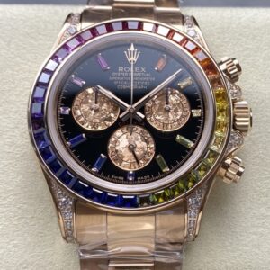 Rolex Daytona 116595 RBOW ZF Factory Diamond Dial Replica Watch - Best Quality Replica Watches UK Swiss Watch Brands 1:1 Replica Fake Watch